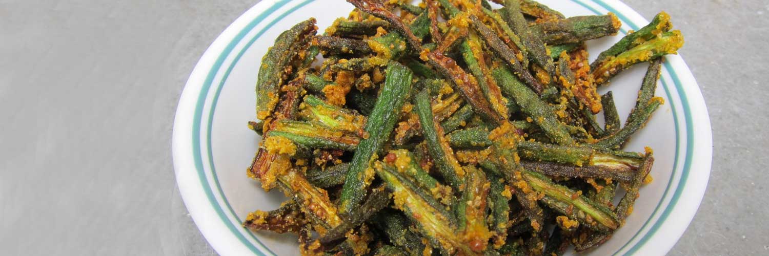 Nutrela Soya Okra Stir Fry