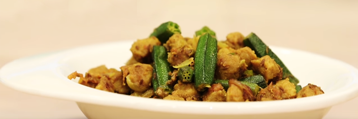 Nutrela Soya Bhindi Masala