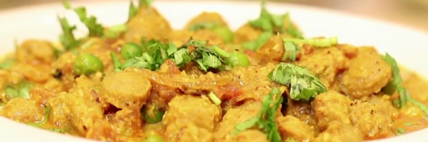 Nutrela Soya Matar Coconut Gravy