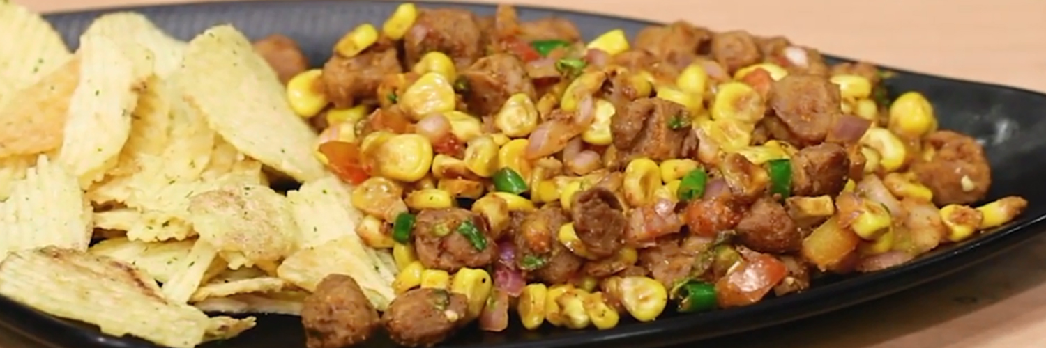 Nutrela Soya Spicy Sweet Corn Chat