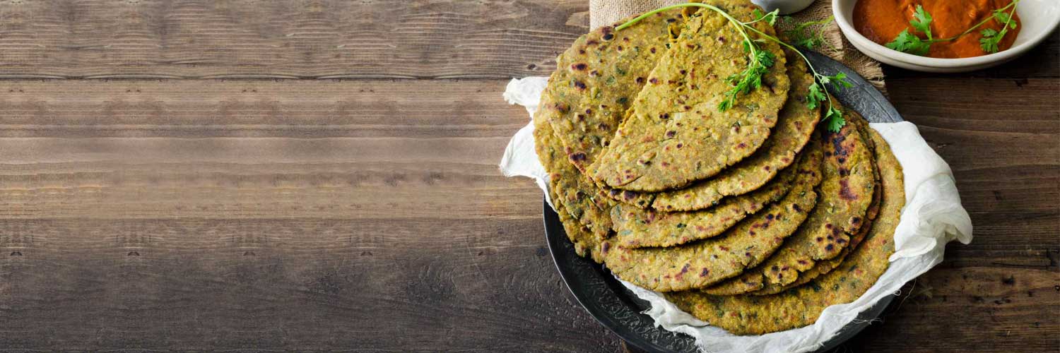 Nutrela Soya Bajra Aaloo Roti