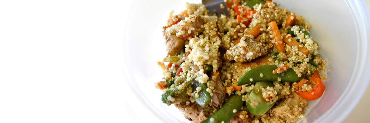 Nutrela Soya Quinoa Stir Fry