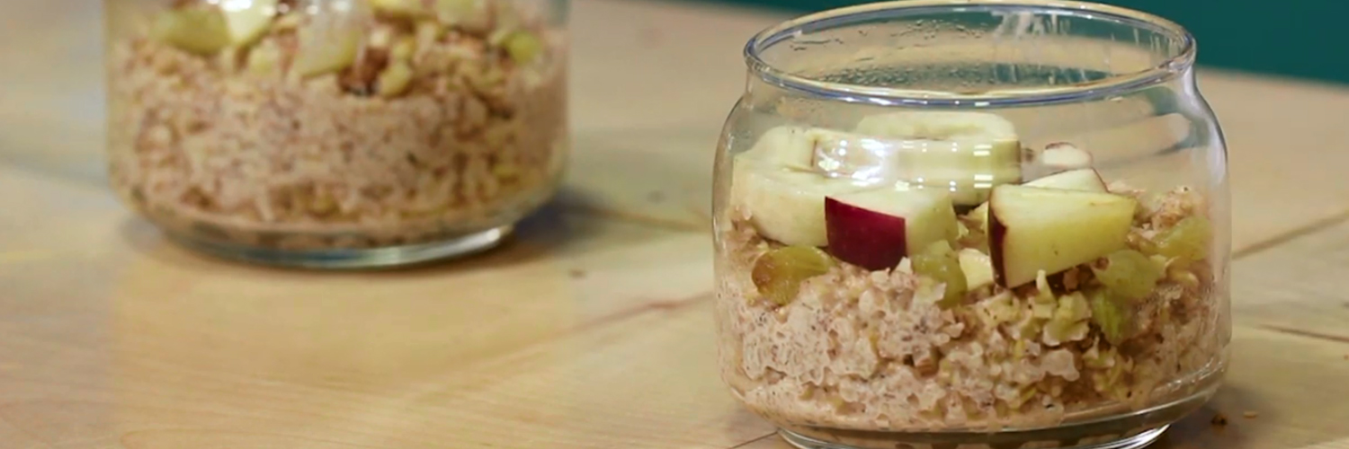 Nutrela Soya-bananna-apple-oatmeal Pudding