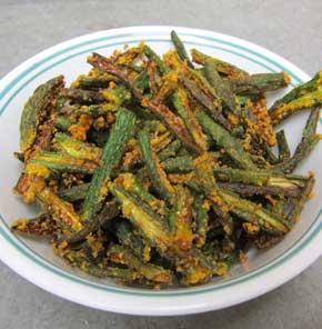 Nutrela Soya Okra Stir Fry