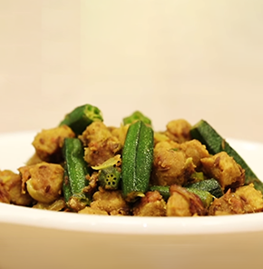 Nutrela Soya Bhindi Masala