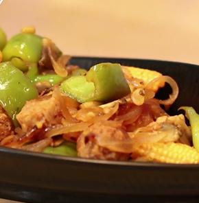 Nutrela Soya Baby Corn Stir Fry