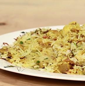 Nutrela Soya Malabar Veg Biryani