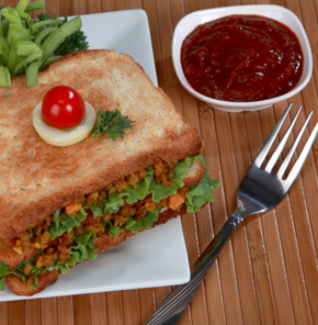 Nutrela Soya Carrot Toast