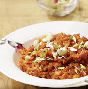 Nutrela Soya Gajar Ka Halwa