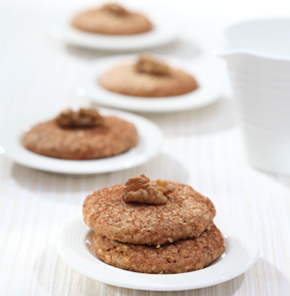 Nutrela Soya Choco Walnut Cookies
