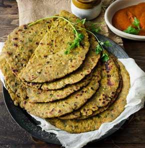 Nutrela Soya Bajra Aaloo Roti